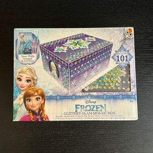 Frozen Glitter Glam Mosaic Box NWOT